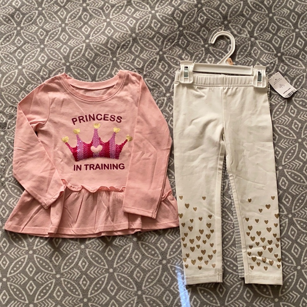 Garanimals/Carter’s Top and Leggings